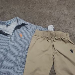 Baby polo suit
